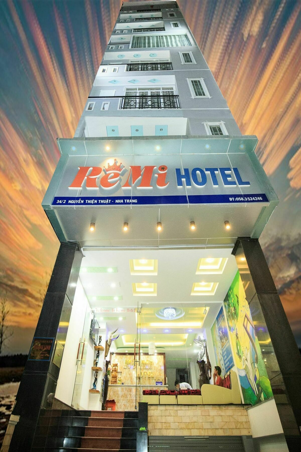 Remi Hotel На Транг Екстериор снимка
